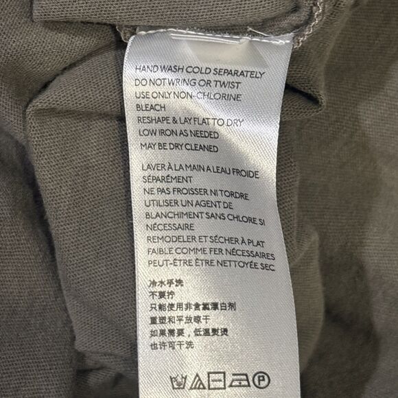 We The Free People Jade Floral Print Long Sleeve Top Olive Green Women's Size XS - Picture 12 of 13